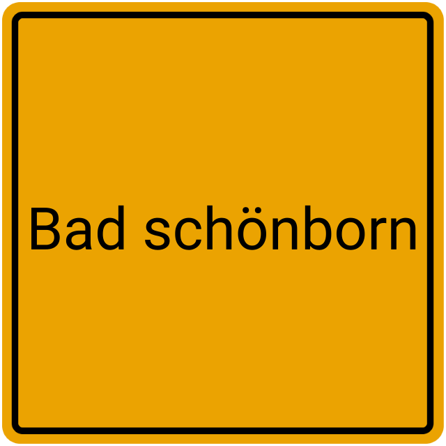 Meldebestätigung Bad Schönborn